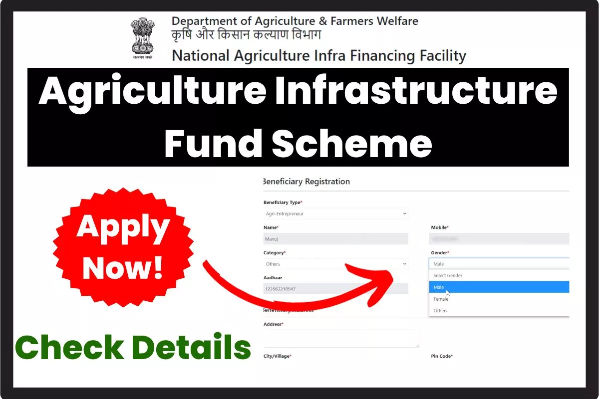 Agriculture Infrastructure Fund Scheme Apply Online Guidelines