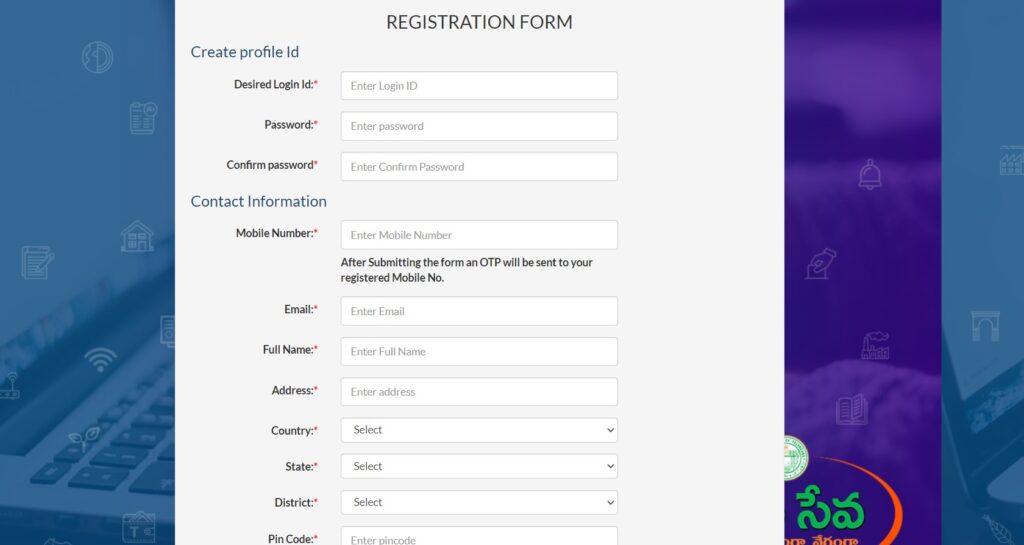 Ts-meeseva-registration-form