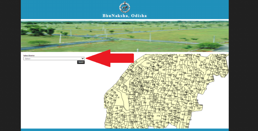 Bhulekh_Odisha_online_ROR_Map_View_Records_Bhunaksha_Odisha