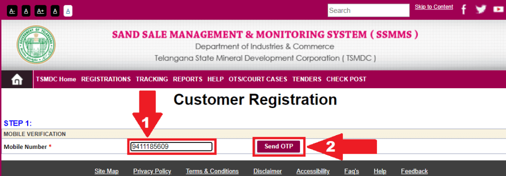 SSMSS_Login_Registration_Online_Sand_Booking_in_Telangana