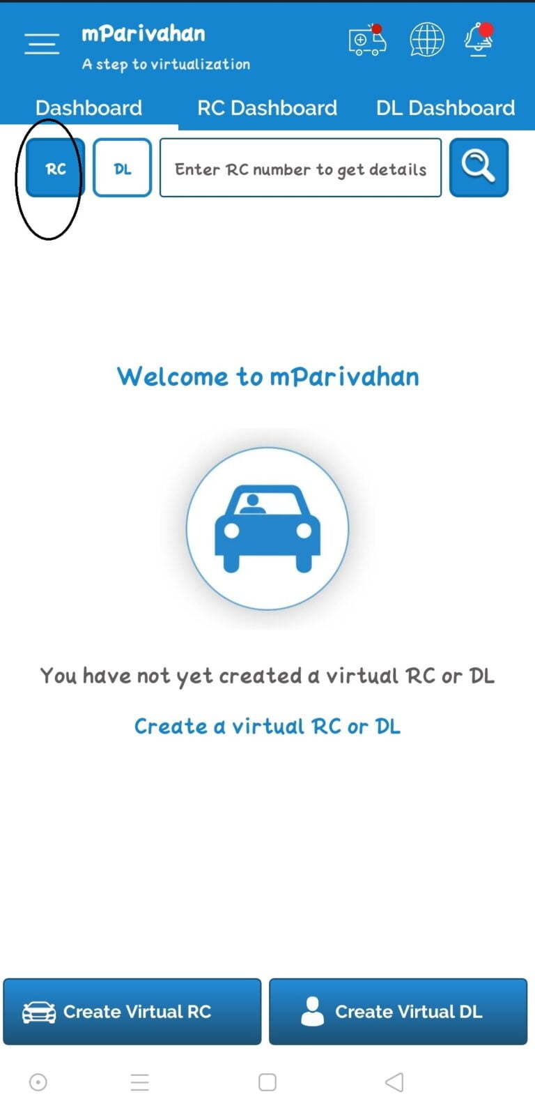 [RC/DL Status] How To Use Mparivahan App, Parivahan Sewa Online