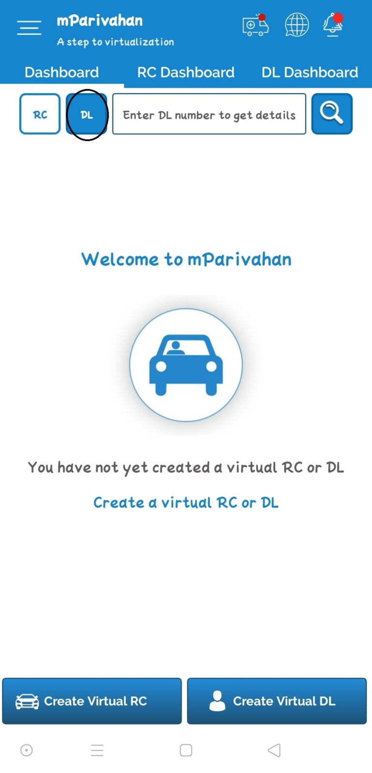 [RC/DL Status] How To Use Mparivahan App, Parivahan Sewa Online