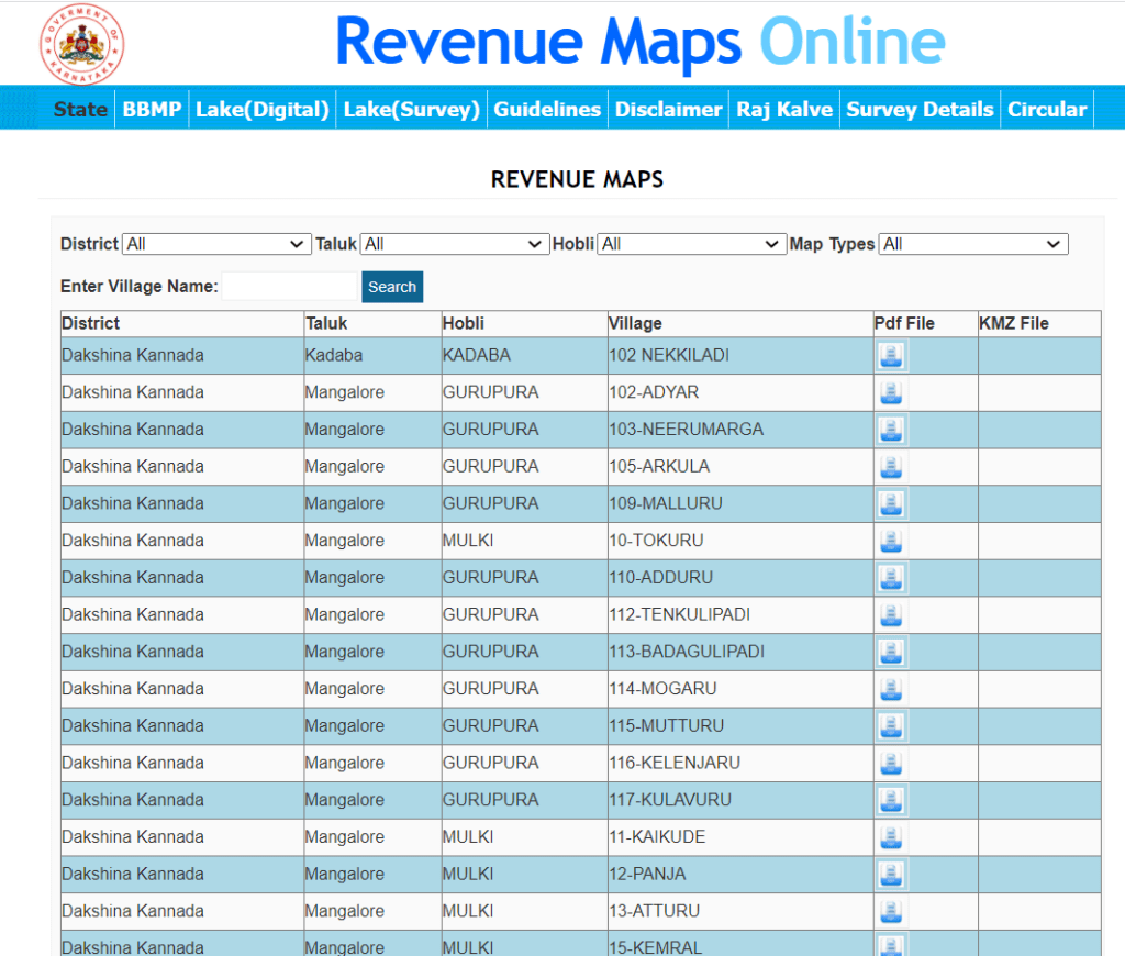 i-rtc-bhoomi-revenue-map