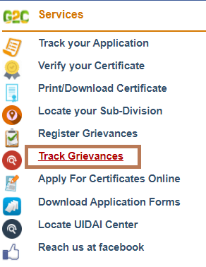 track-grievances