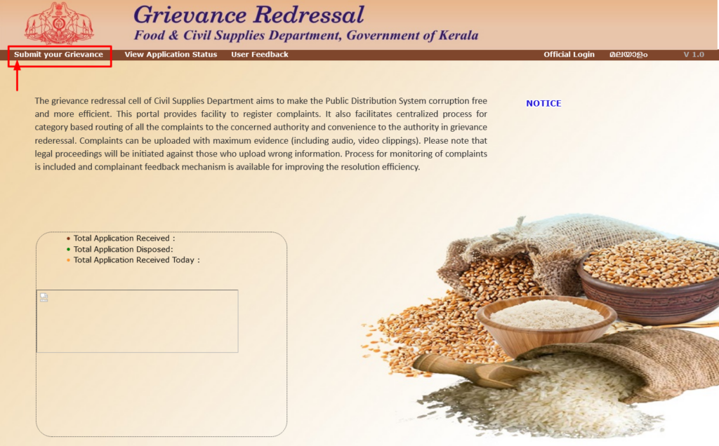 Kerala_Ration_Card_grievance_redressal