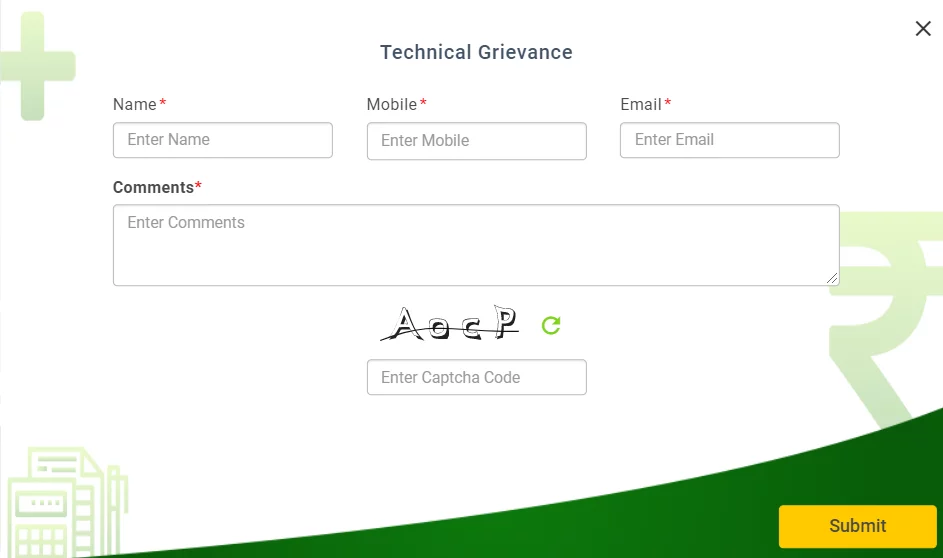 Pm-Fasal-Bima-yojana-technical-grievance