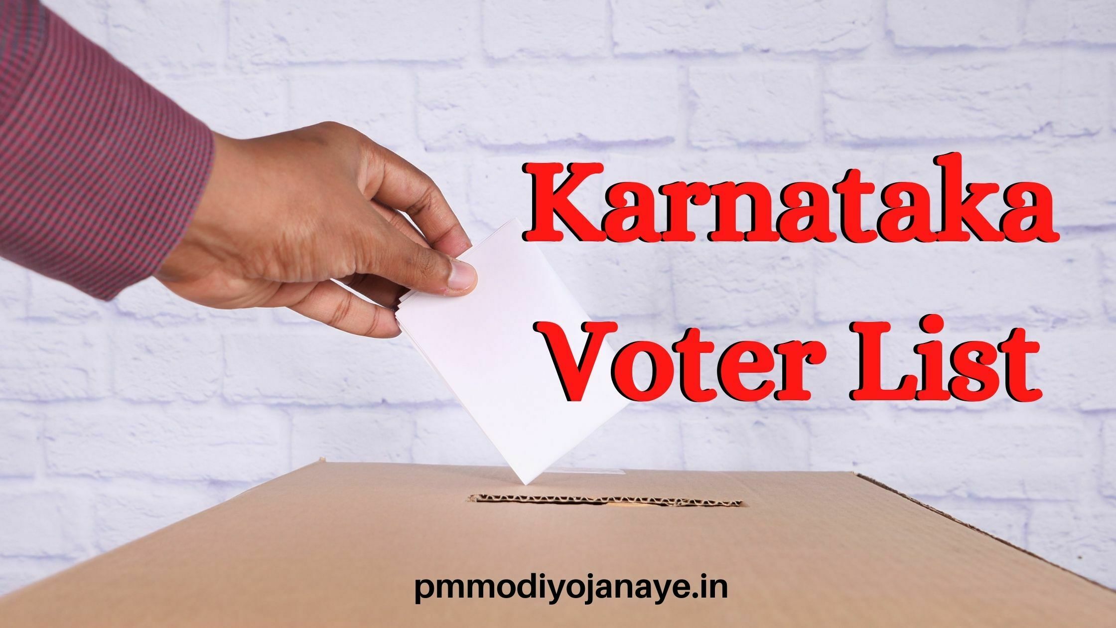 Karnataka Voter List 2021