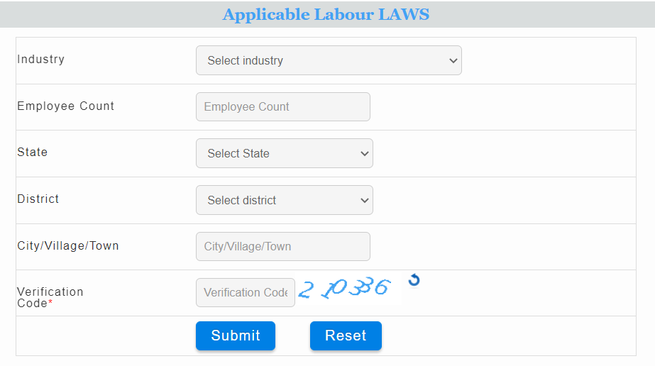 labour laws info