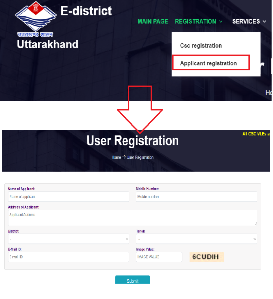 Uttarakhand employment exchange registration form