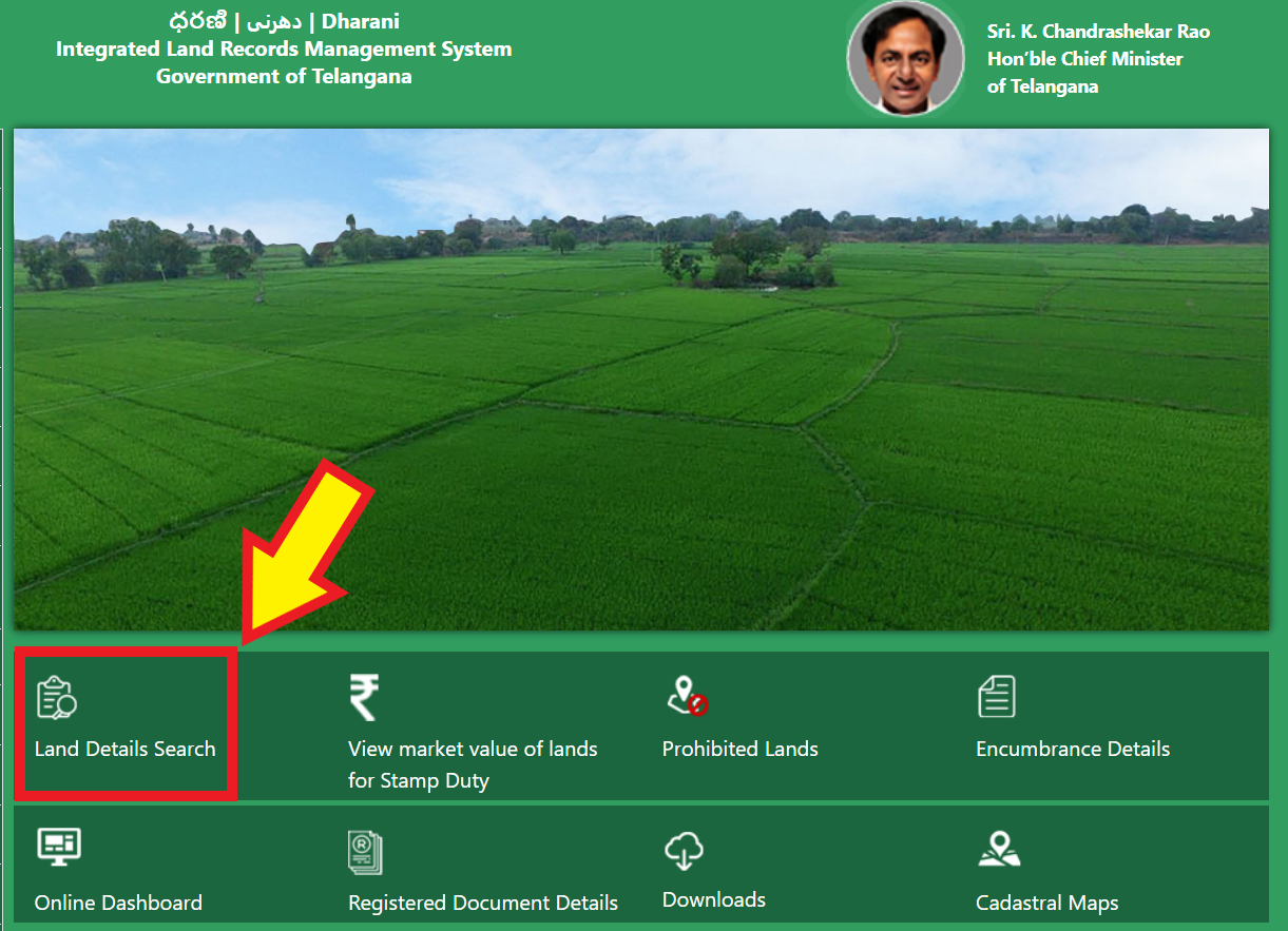 dharani-telangana-land-valuation-certificate-land-status-know-sro