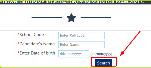 download dummy registration card for class 12th