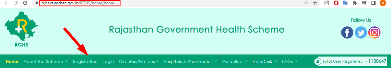 Rajasthan government health scheme