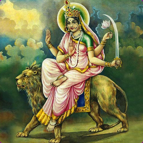 माँ दुर्गा के नौ रूपों के नाम, Maa Durga Nav Roop Katyayani Mata