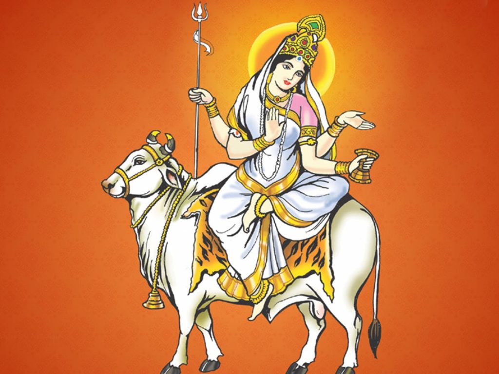 माँ दुर्गा के नौ रूपों के नाम, Navratri 9 Devi Names Mahagauri Mata