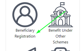 Beneficiary registration option