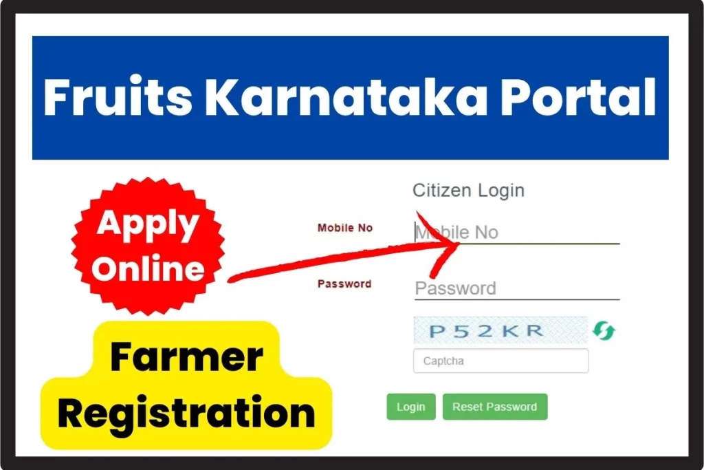 Fruits Karnataka Portal: Farmer Registration & Login Fruits ID Search @fruits.karnataka.gov.in