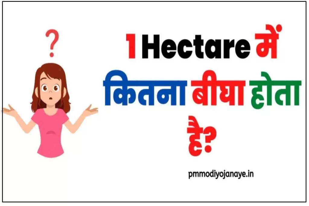 1 Hectare में कितना बीघा होता है?