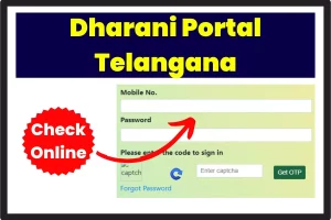 Dharani Portal Telangana