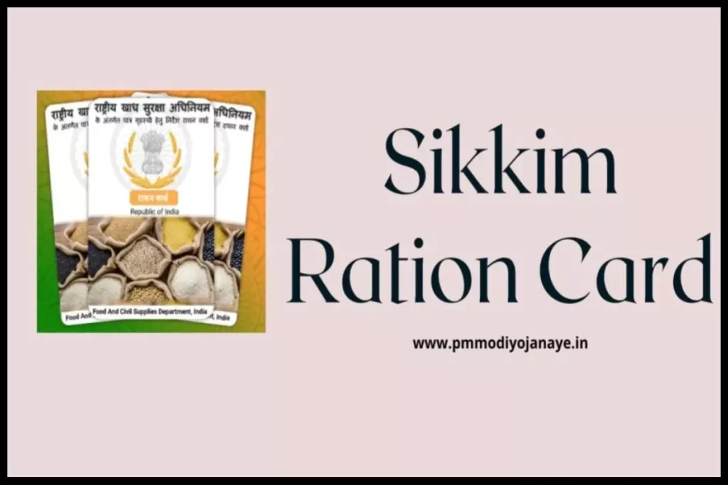 Sikkim Ration Card List  Apply Online For New Ration